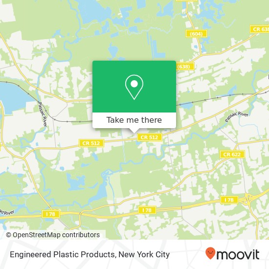 Mapa de Engineered Plastic Products
