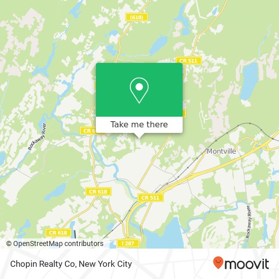 Chopin Realty Co map