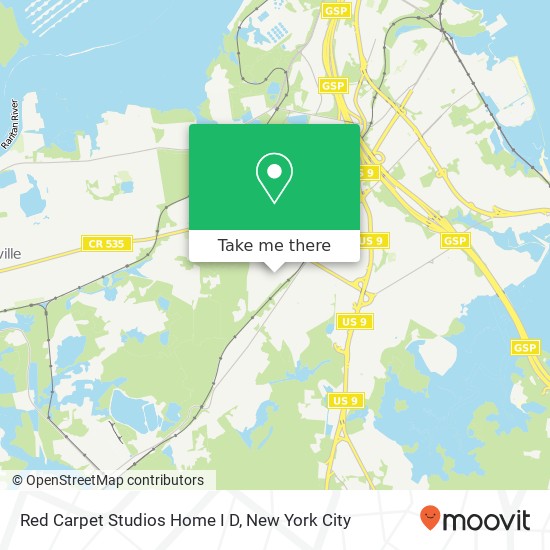 Red Carpet Studios Home I D map