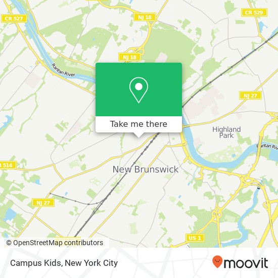 Campus Kids map