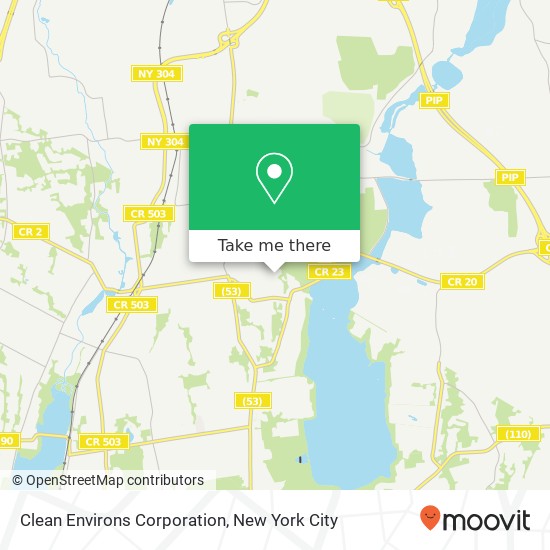 Clean Environs Corporation map