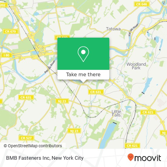 BMB Fasteners Inc map