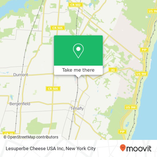 Mapa de Lesuperbe Cheese USA Inc