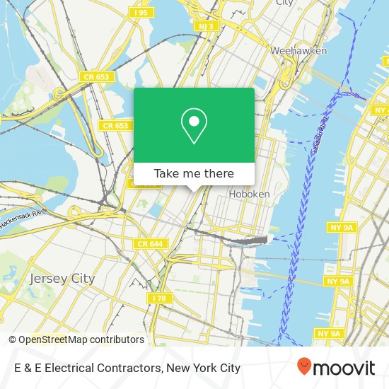 E & E Electrical Contractors map