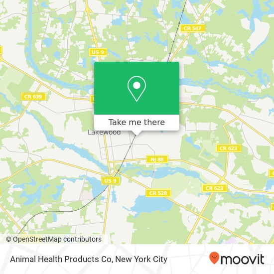 Animal Health Products Co map
