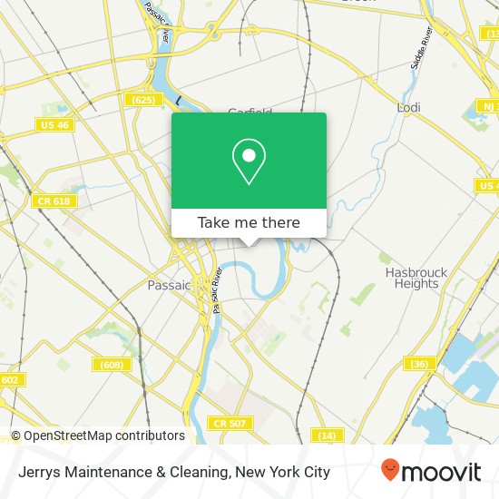 Jerrys Maintenance & Cleaning map