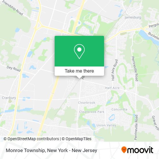 Mapa de Monroe Township