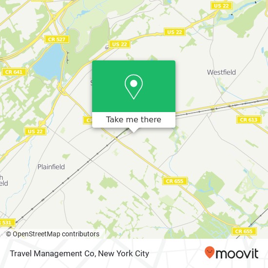 Travel Management Co map