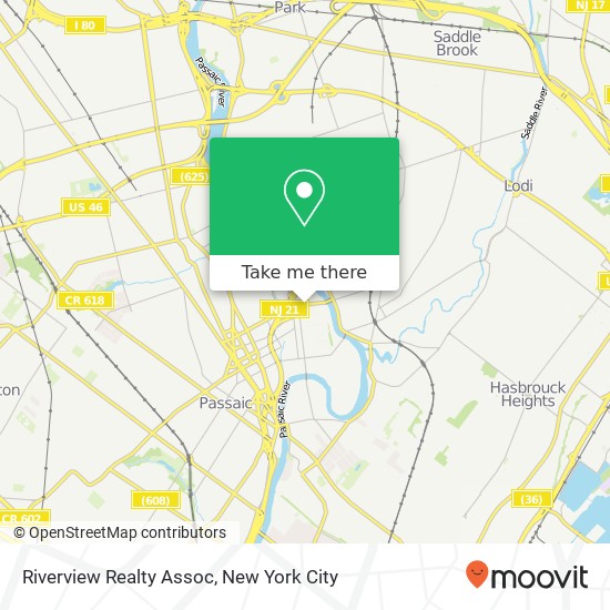 Mapa de Riverview Realty Assoc
