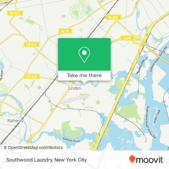 Southwood Laundry map