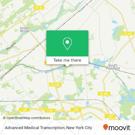 Mapa de Advanced Medical Transcription