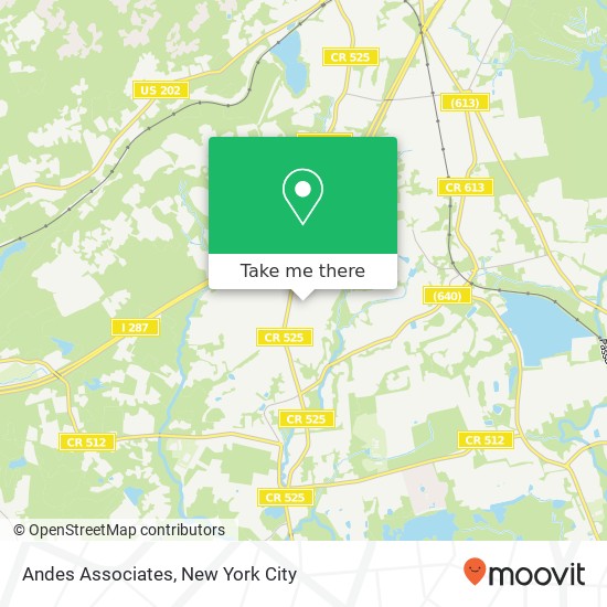 Andes Associates map