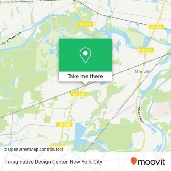 Imaginative Design Center map