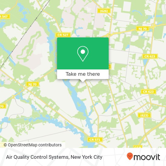 Air Quality Control Systems map