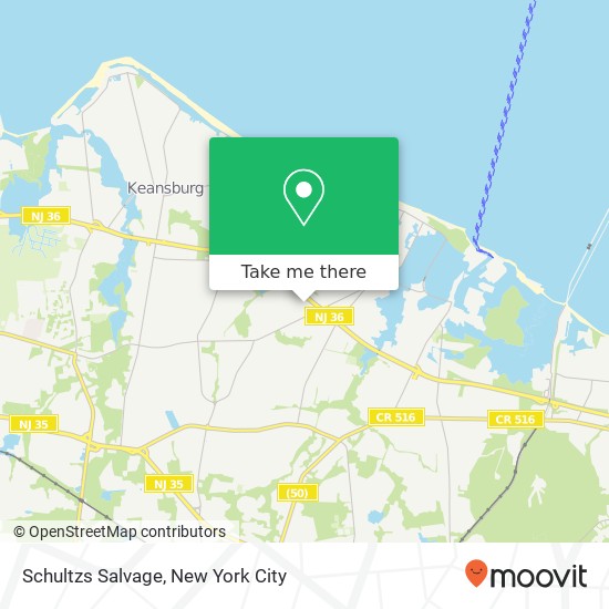 Mapa de Schultzs Salvage