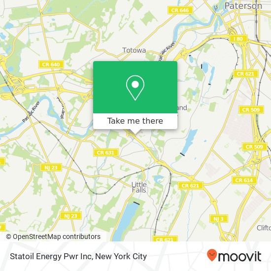 Mapa de Statoil Energy Pwr Inc