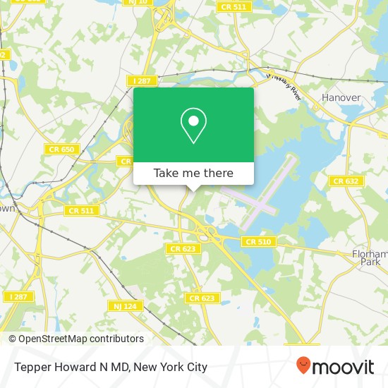 Tepper Howard N MD map