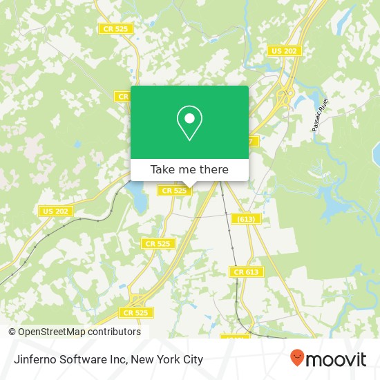 Mapa de Jinferno Software Inc