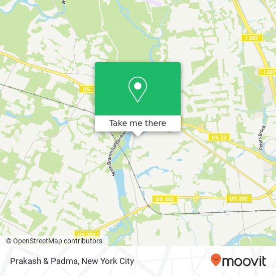 Prakash & Padma map