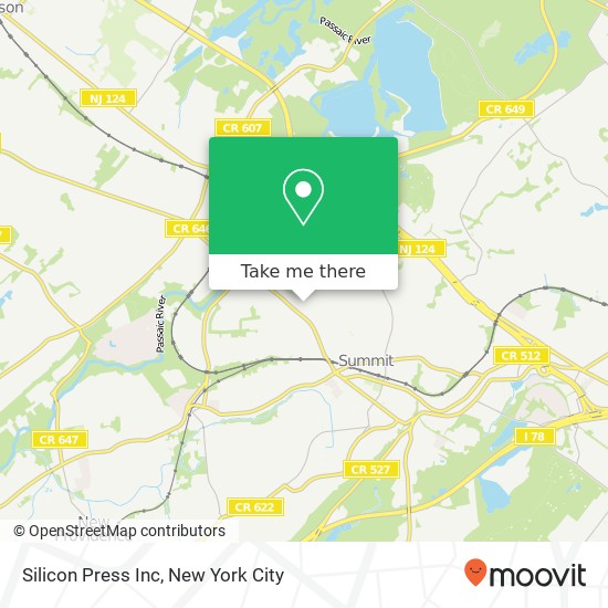 Silicon Press Inc map