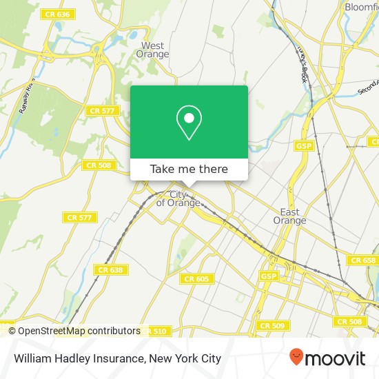 William Hadley Insurance map