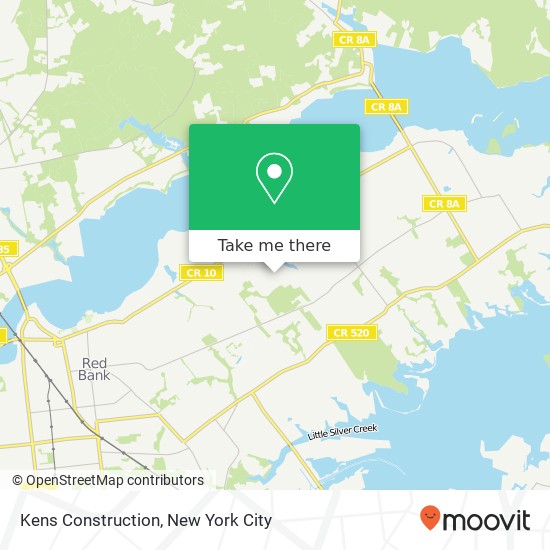 Kens Construction map