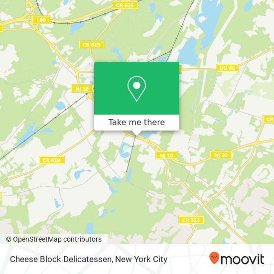 Cheese Block Delicatessen map