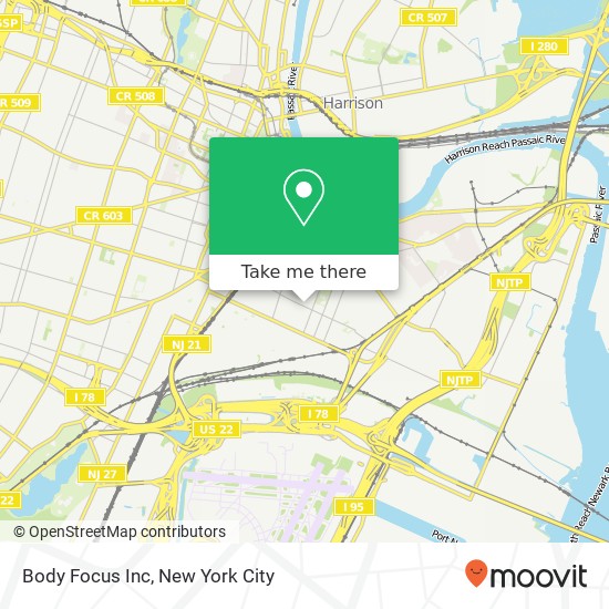 Body Focus Inc map