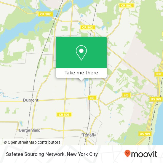 Safetee Sourcing Network map