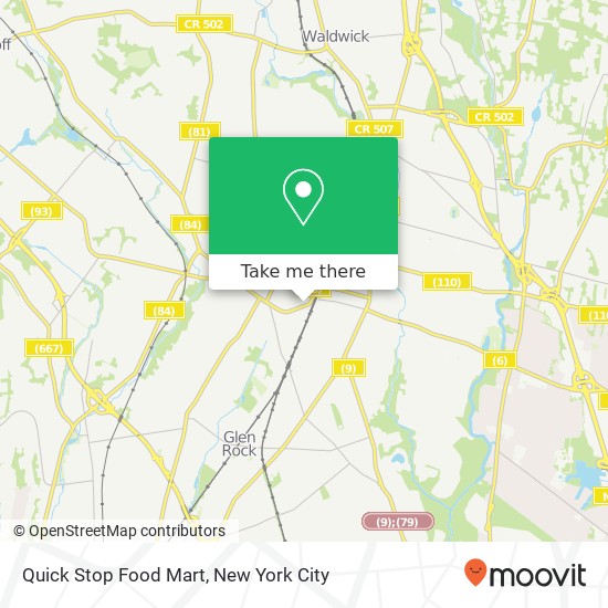 Mapa de Quick Stop Food Mart