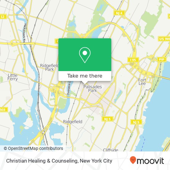 Christian Healing & Counseling map