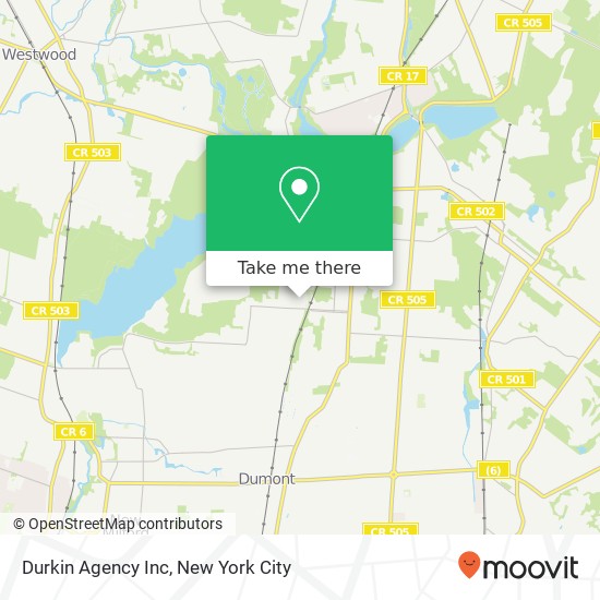 Durkin Agency Inc map