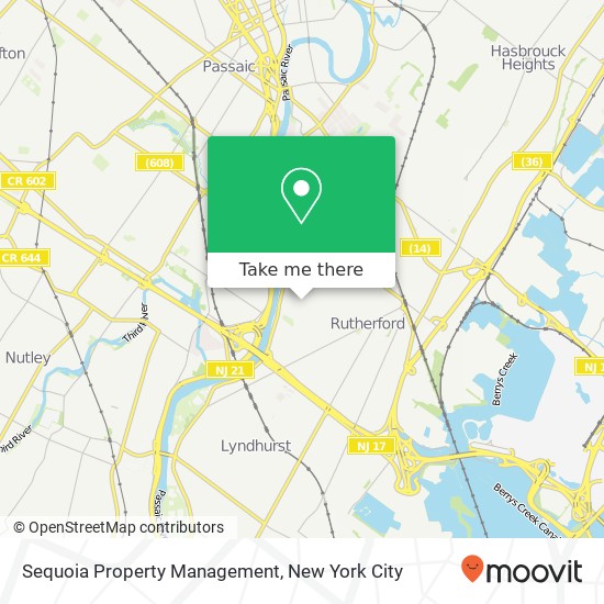 Sequoia Property Management map