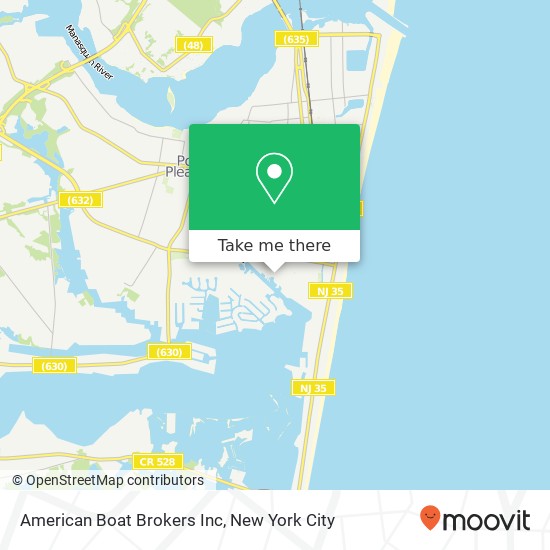 American Boat Brokers Inc map