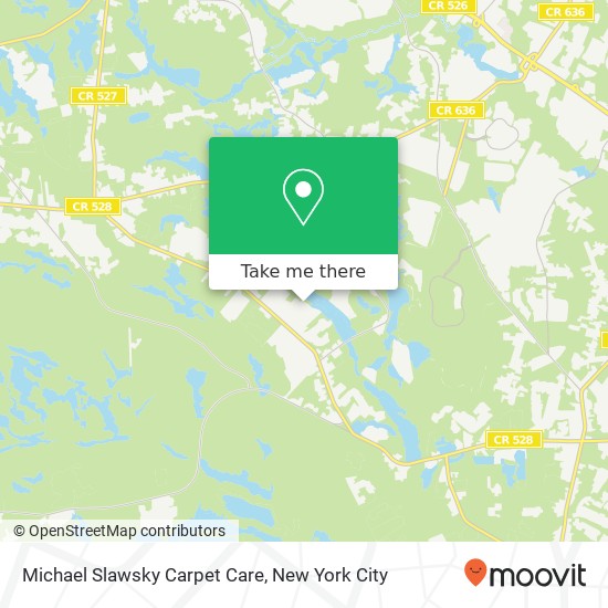 Michael Slawsky Carpet Care map