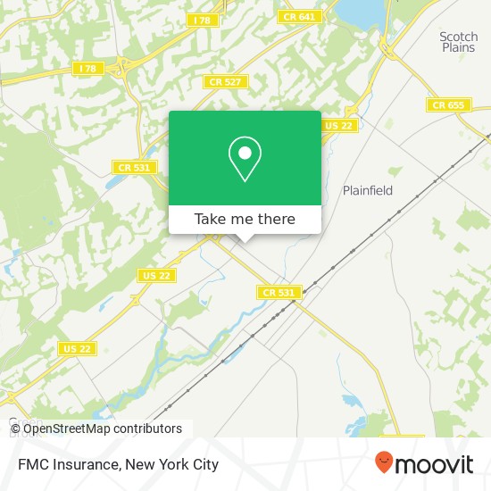 FMC Insurance map