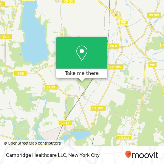 Cambridge Healthcare LLC map