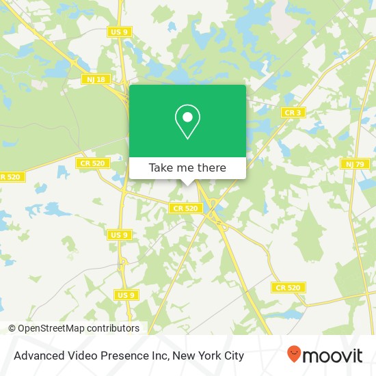 Advanced Video Presence Inc map