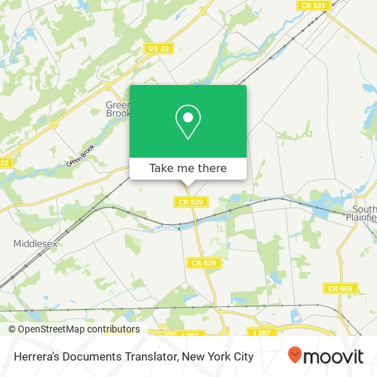 Herrera's Documents Translator map