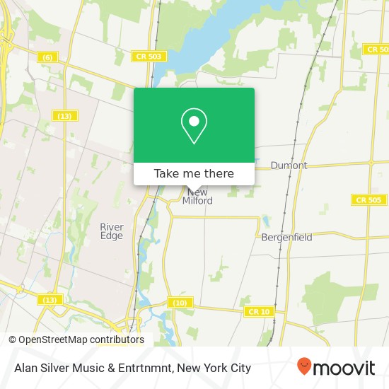 Alan Silver Music & Entrtnmnt map
