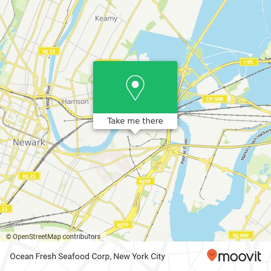 Ocean Fresh Seafood Corp map