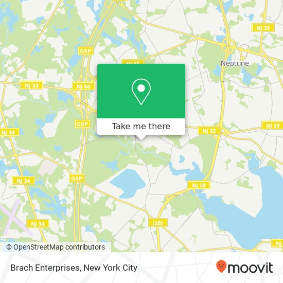 Mapa de Brach Enterprises