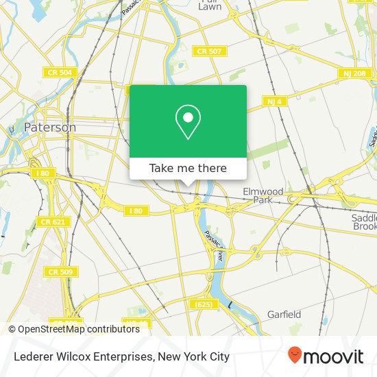 Lederer Wilcox Enterprises map