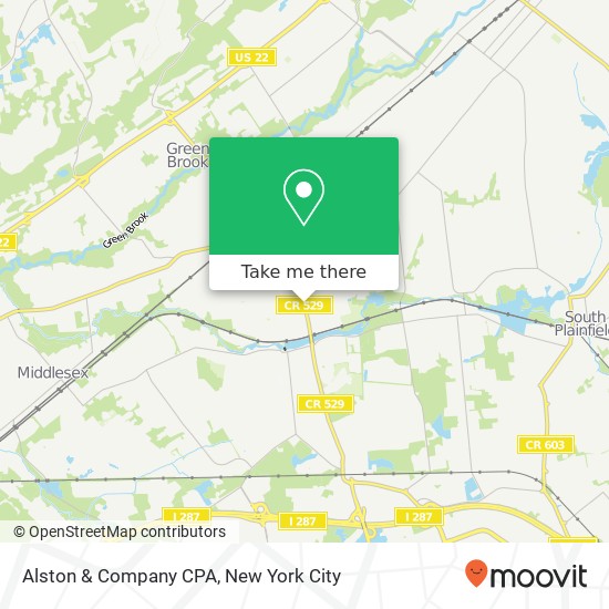 Alston & Company CPA map