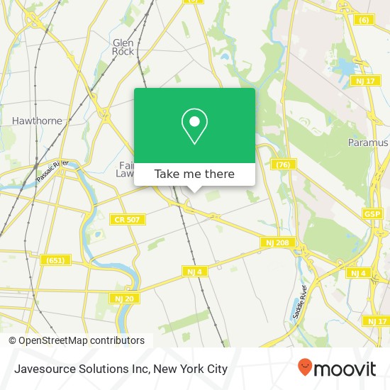 Mapa de Javesource Solutions Inc