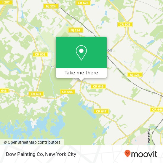 Dow Painting Co map