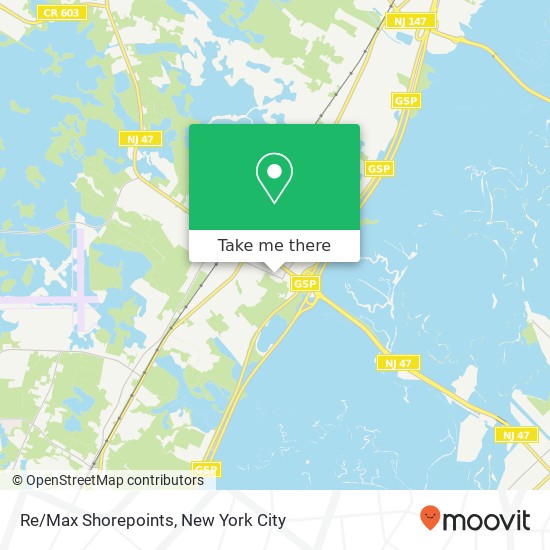 Mapa de Re/Max Shorepoints