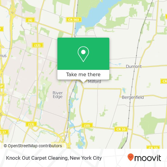 Mapa de Knock Out Carpet Cleaning