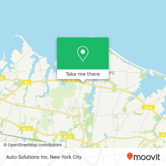 Auto Solutions Inc map