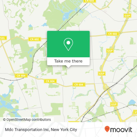 Mdc Transportation Inc map